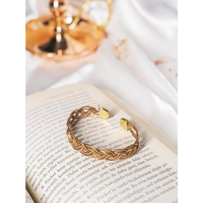 Bakır Bileklik Tilia