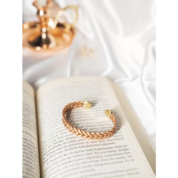 Bakır Bileklik Daphne Mat Bakır Renk