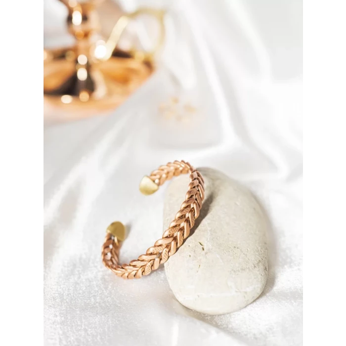 Bakır Bileklik Daphne Mat Bakır Renk