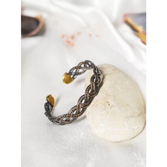 Bakır Bileklik Tilia Oksit Renk