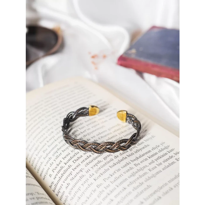 Bakır Bileklik Tilia Oksit Renk