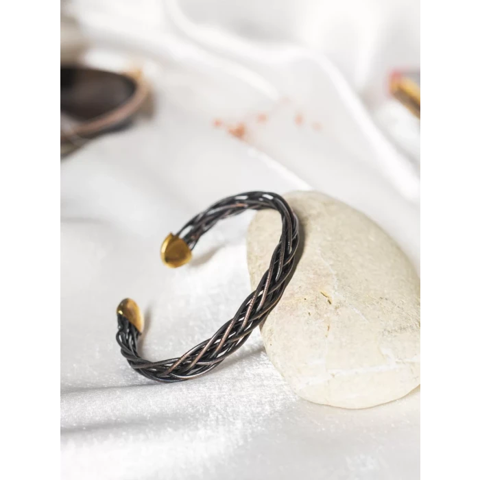 Bakır Bileklik Petra Oksit Renk