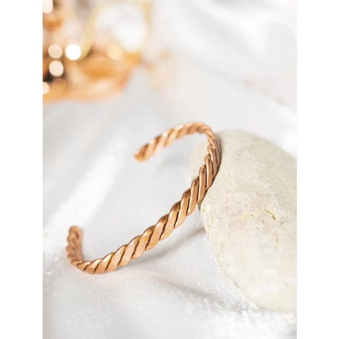 Bakır Bileklik Rosa