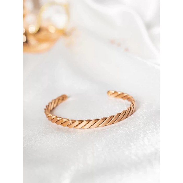 Bakır Bileklik Rosa