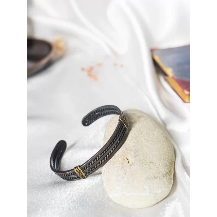 Bakır Bileklik Avena Duo Oksit Renk