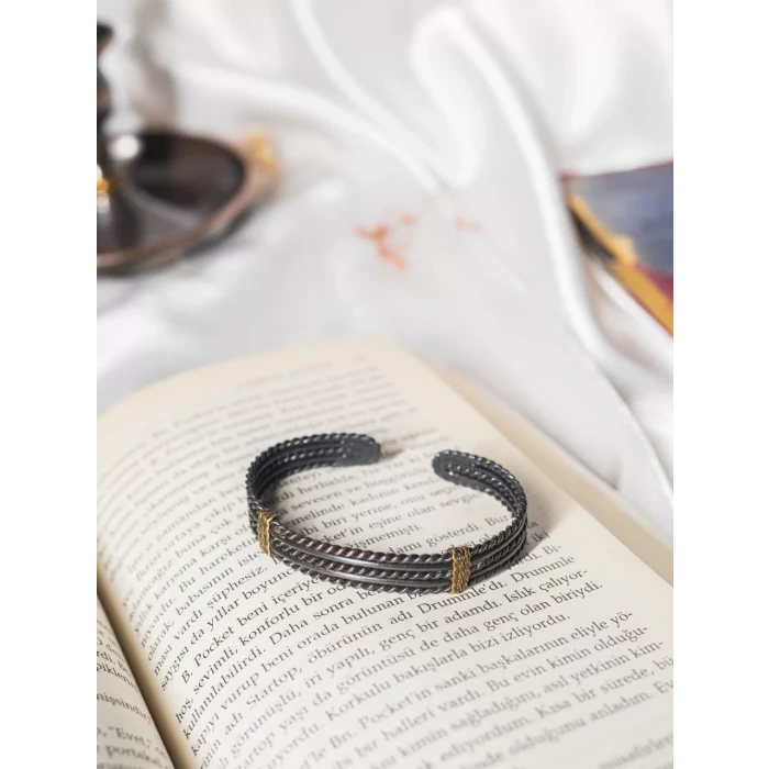 Bakır Bileklik Avena Oksit Renk