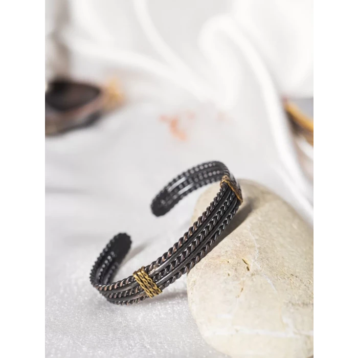 Bakır Bileklik Avena Oksit Renk