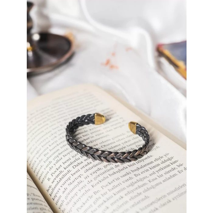 Bakır Bileklik Daphne Oksit Renk