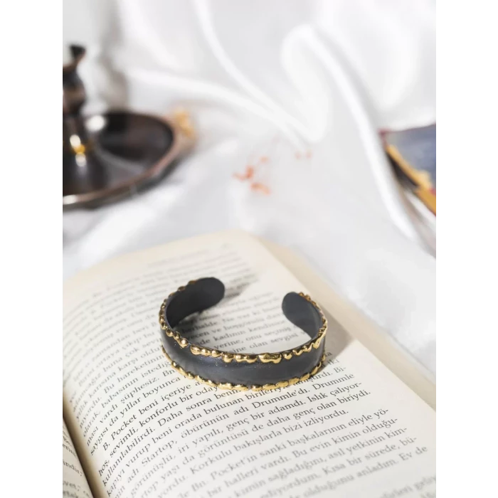 Bakır Bileklik Oryza Oksit Renk