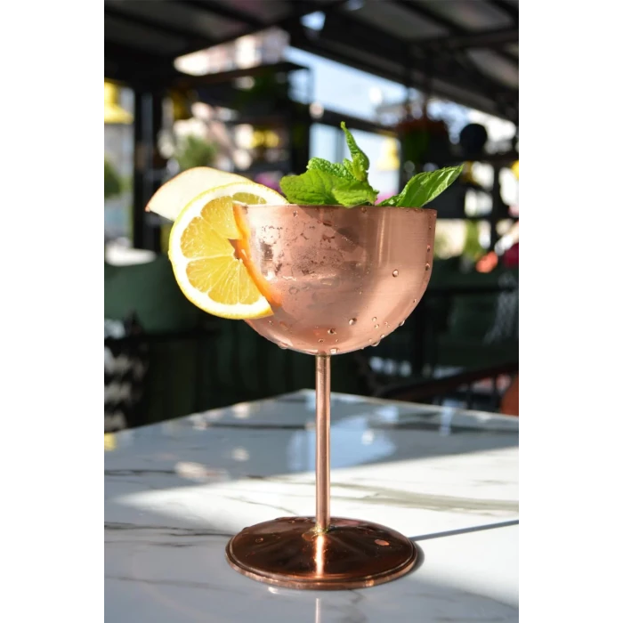 BAKIR ŞARAP KADEH BAKIR RENK