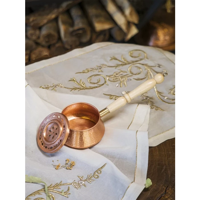 BAKIR BUHURDANLIK LAURUS MODEL MAT BAKIR RENK