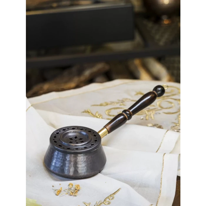 BAKIR BUHURDANLIK LAURUS MODEL OKSİTLİ BAKIR RENK