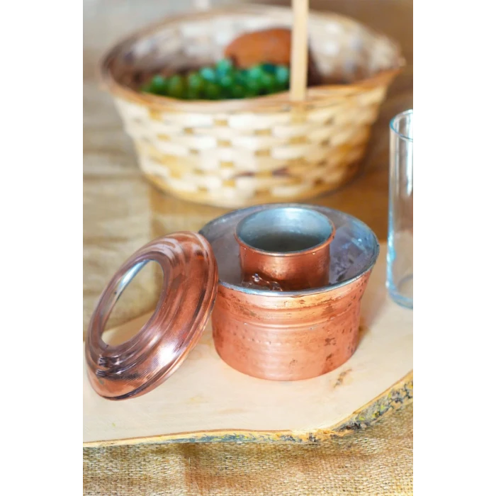 BAKIR EHLİKEYF KAPAKLI BAKIR RENK