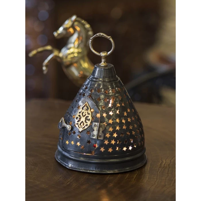 BAKIR FENER YILDIZ KESİM KUBBELİ MODEL (OKSİTLİ BAKIR)