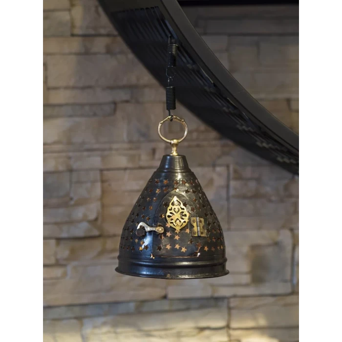 BAKIR FENER YILDIZ KESİM KUBBELİ MODEL (OKSİTLİ BAKIR)