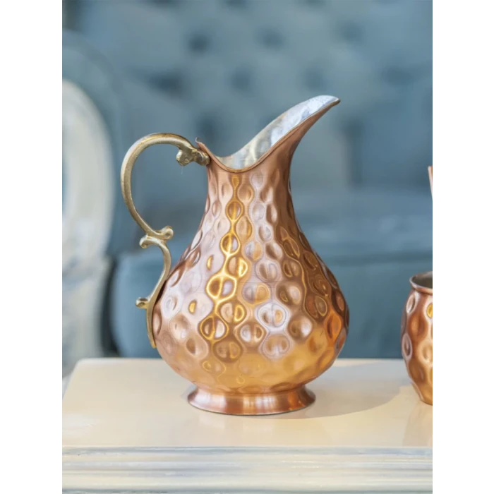 BAKIR SÜRAHİ GAMZELİ MODEL (MAT BAKIR RENK)