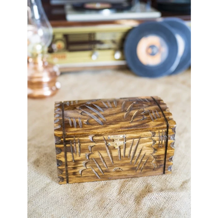 AHŞAP OYMA KORSAN KUTU