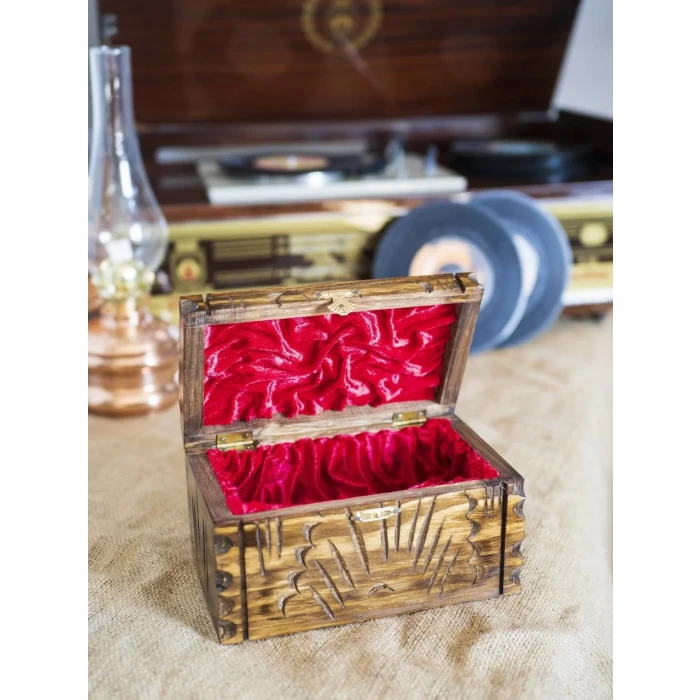 AHŞAP OYMA KORSAN KUTU