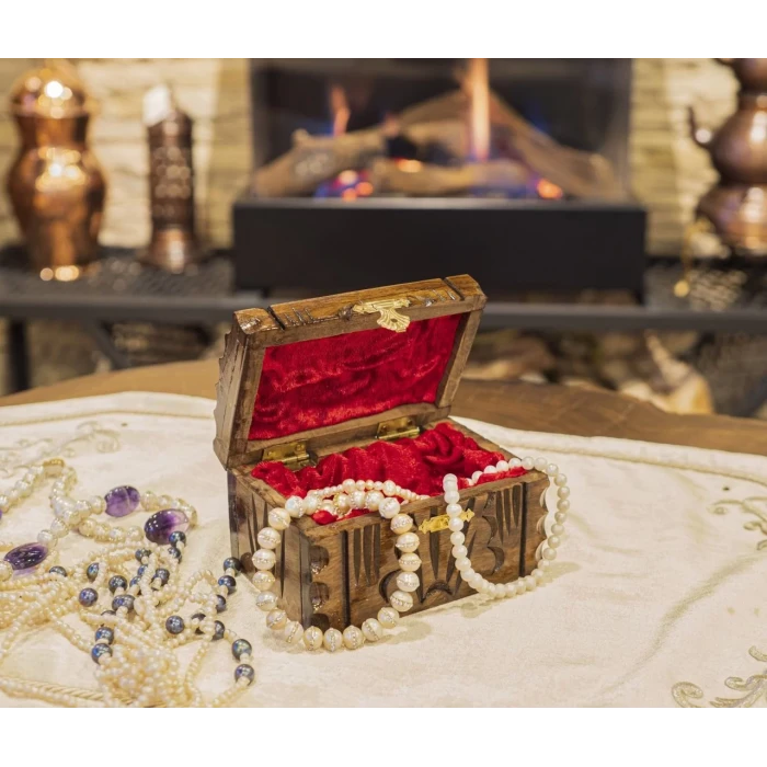 AHŞAP OYMA KORSAN KUTU