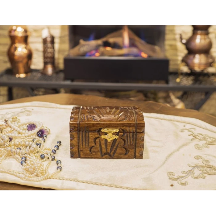 AHŞAP OYMA KORSAN KUTU