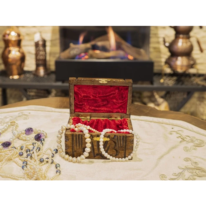 AHŞAP OYMA KORSAN KUTU