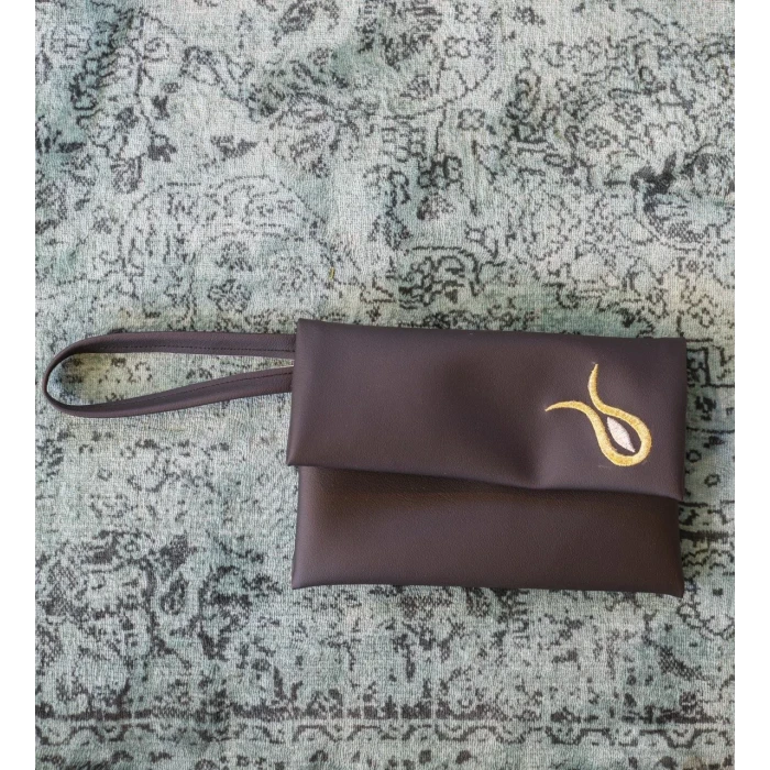 Tek Motifli Portföy Çanta