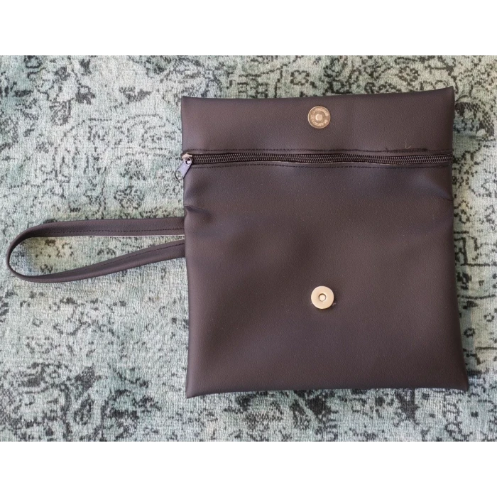 Tek Motifli Portföy Çanta