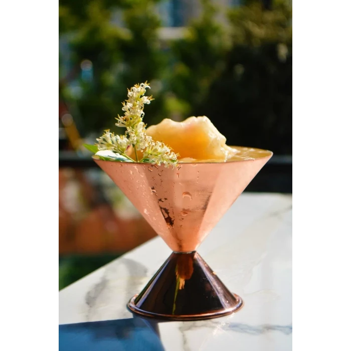 BAKIR DONDURMALIK DİLİMLİ MODEL PARLAK BAKIR RENK