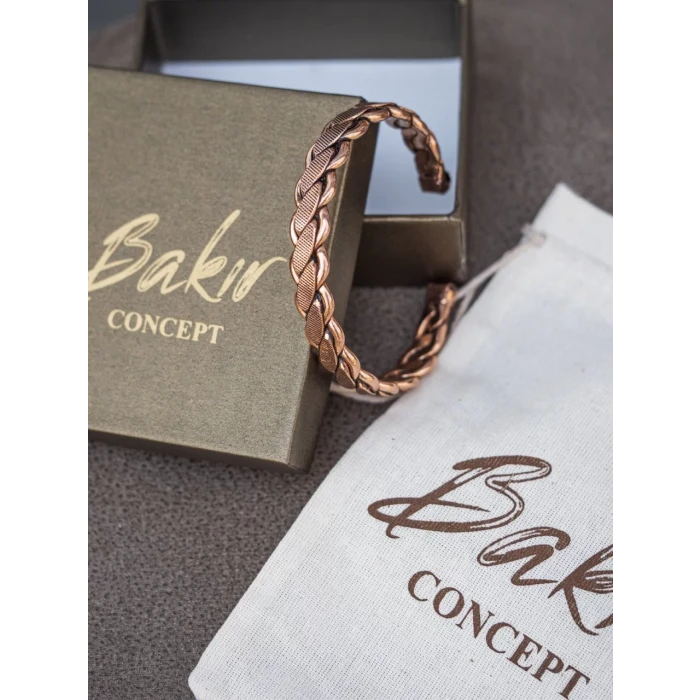 Bakır Bileklik BURMA MODEL