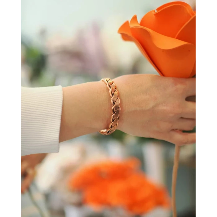 Bakır Bileklik BURMA MODEL