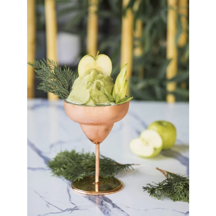 BAKIR MARGARİTA KADEHİ BAKIR RENK