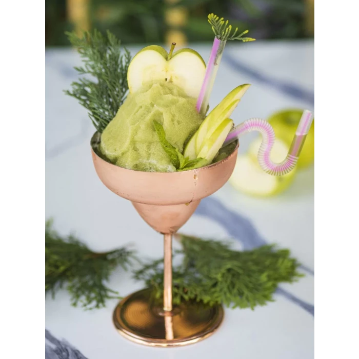 BAKIR MARGARİTA KADEHİ BAKIR RENK