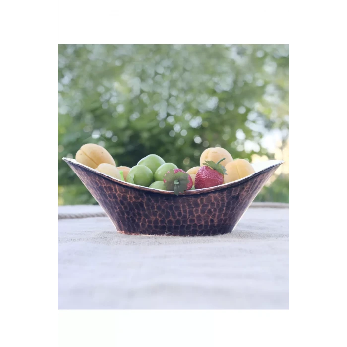 BAKIR GONDOL EKMEKLİK ÇEKİÇ DÖVME OKSİTLİ RENK