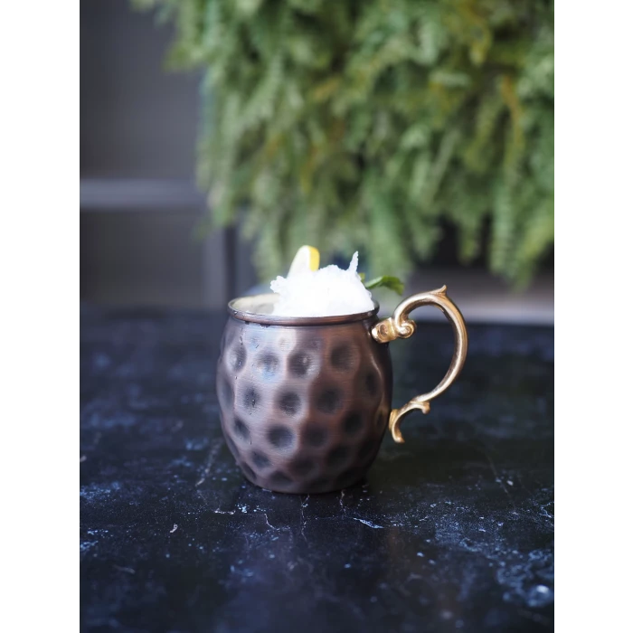 BAKIR KUPA BARDAK GAMZELİ MODEL OKSİTLİ RENK