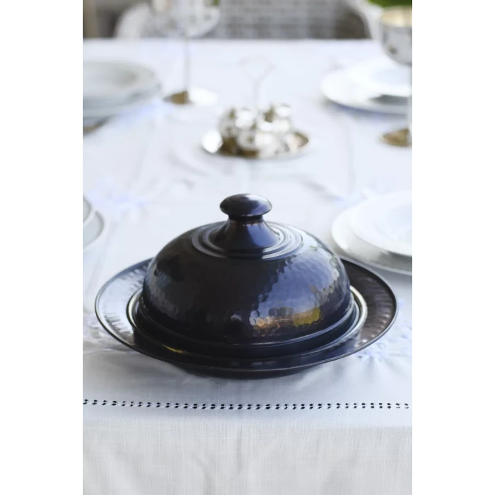 BAKIR PAŞA SAHAN KAPAKLI SİYAH OKSİTLİ RENK