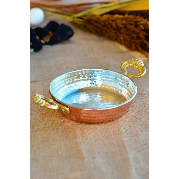 BAKIR TAVA KLASİK MODEL 22CM