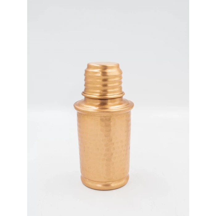 BAKIR MATARA ÇEKİÇ DÖVME KÜÇÜK BOY MAT BAKIR RENK