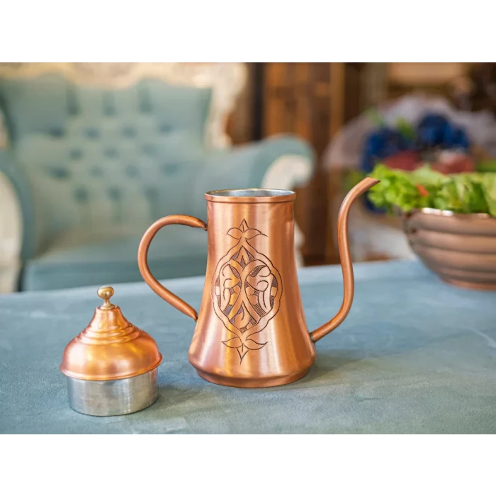 BAKIR YAĞDANLIK OTANTİK İŞLEMELİ MODEL MAT BAKIR RENK NO2