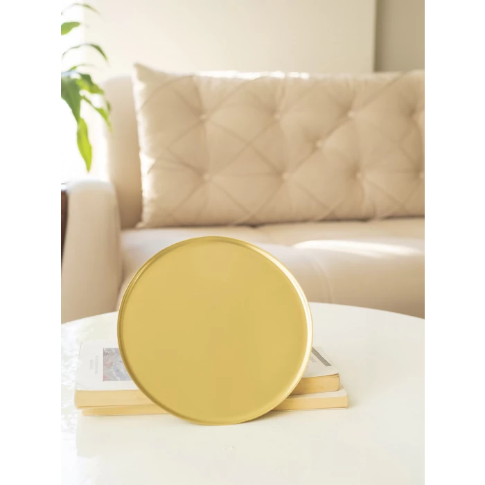 PİRİNÇ YUVARLAK TEPSİ 20CM