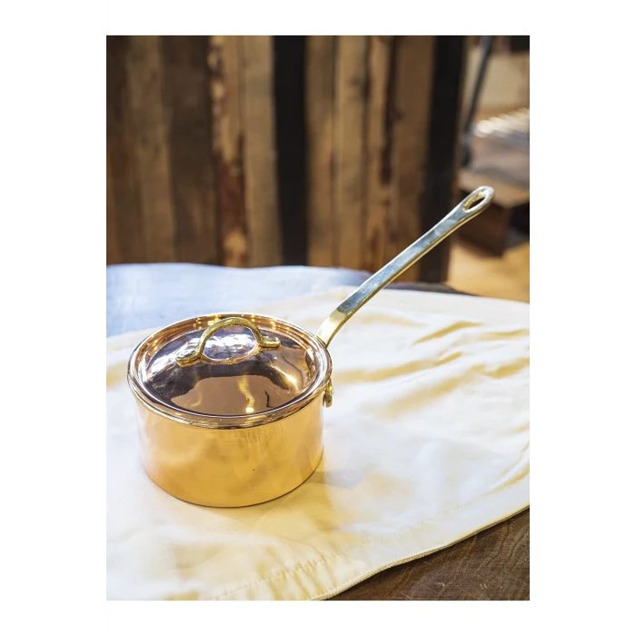 BAKIR SOS TAVASI KAPAKLI MODEL(15 CM)