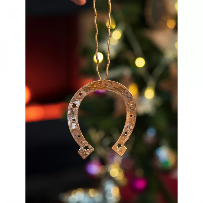 Bakır Yılbaşı Ağacı süsü 5li set NAL model