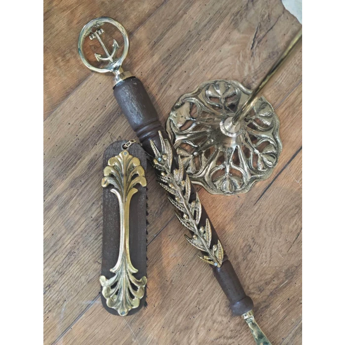 PİRİNÇ KERATA SETİ ELEGAN MODEL