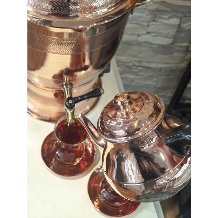 BAKIR SEMAVER ELEKTRİKLİ ELİT MODEL PARLAK RENK