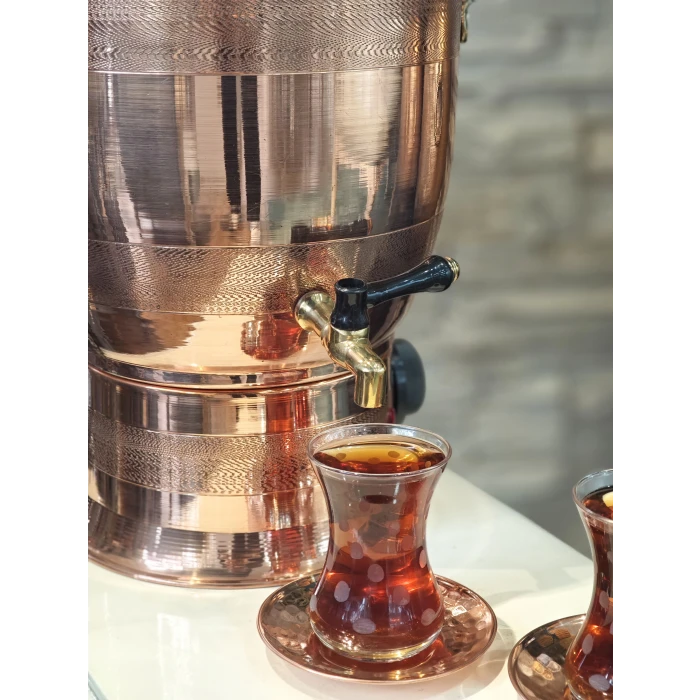 BAKIR SEMAVER ELEKTRİKLİ ELİT MODEL PARLAK RENK