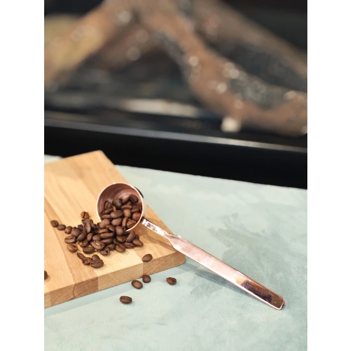 BAKIR KAHVE ÖLÇEĞİ TEK TARAFLI