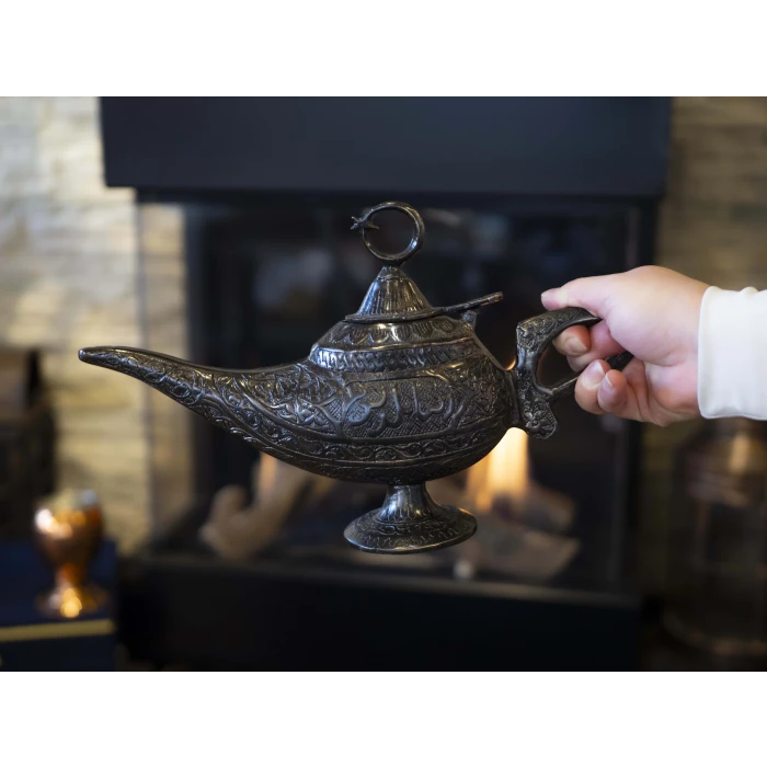 ALAADDİN SİHİRLİ LAMBA PİRİNÇ OKSİTLİ RENK