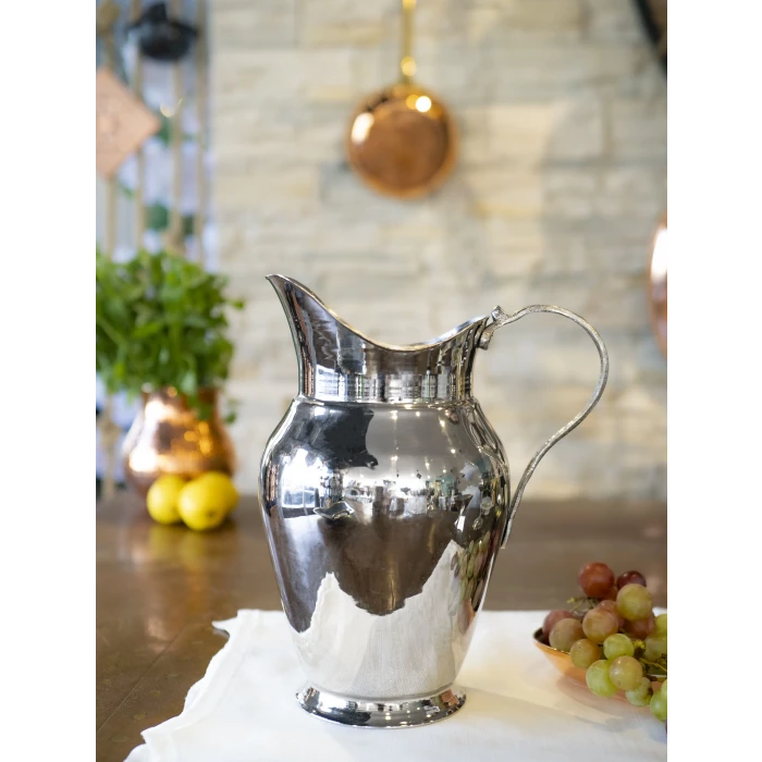 BAKIR SÜRAHİ ANTALYA MODEL GÜMÜŞ RENK 2,5 LT