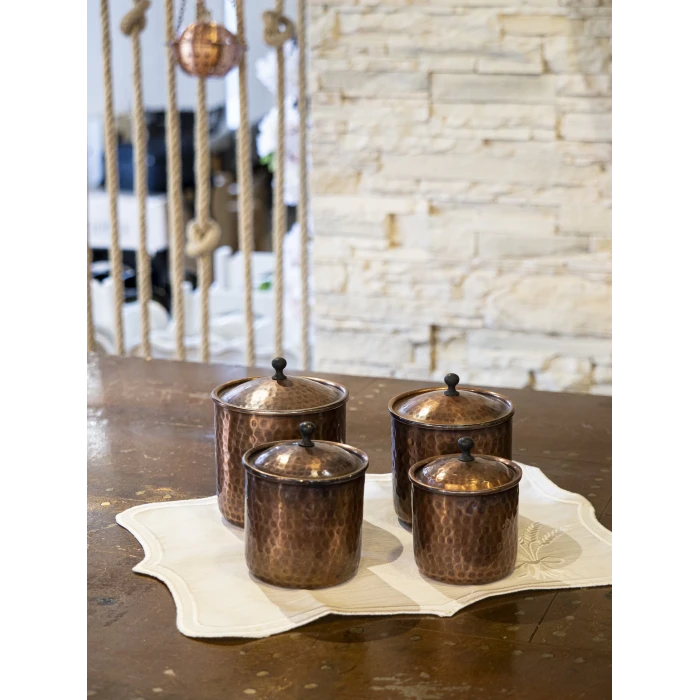 BAKIR BAHARAT TAKIMI ÇEKİÇ DÖVMELİ OKSİTLİ RENK (4LÜ)