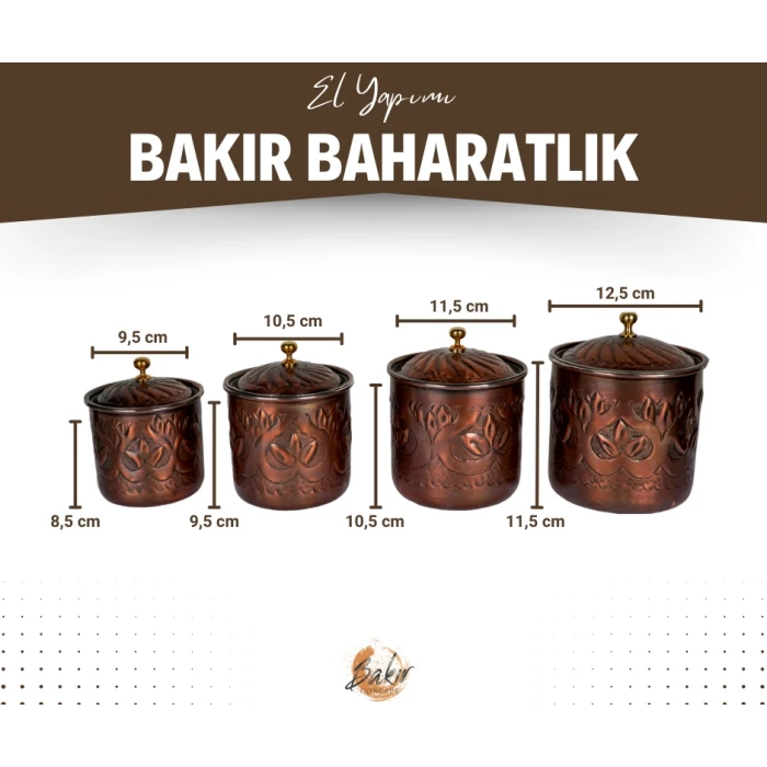 BAKIR BAHARAT TAKIMI DESEN KAKMALI MODEL OKSİT RENK (4LÜ)