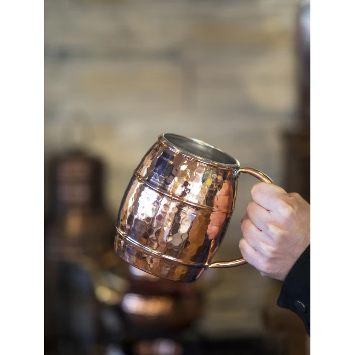 BAKIR BARDAK FIÇI MODEL 2Lİ PARLAK BAKIR RENK